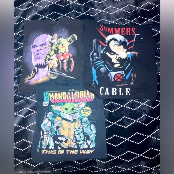 Aop lot of 3 shirts - Picture 1 of 10